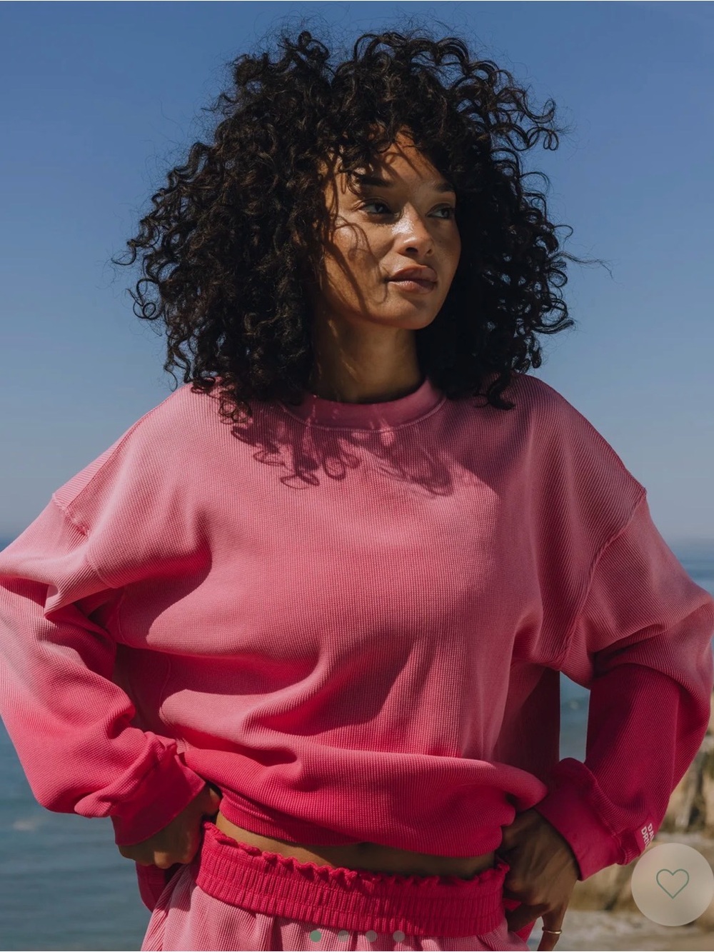 Daily Drills oversized Thermal Sunsoaked Hot Shot with Monochrome Patch XS/S